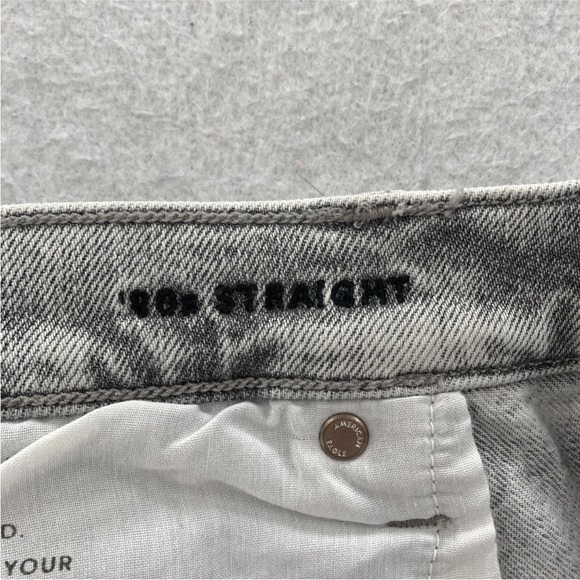 American Eagle Outfitters Gray Distressed Jeans - Picture 5 of 6